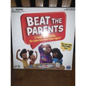 Beat the Parents Ultimate‎ Family Showdown Board Game 2-6 Players Age 6+ Sealed